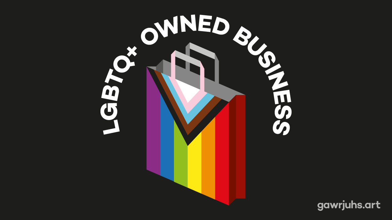 gawrjuhs-art-lgbtq-owned-business-logo-banner